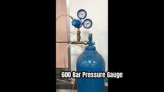 *2" 50mm 0-0.6MPa,0-1MPa,0-25MPa গ্যাস পরীক্ষার চাপ পরিমাপক