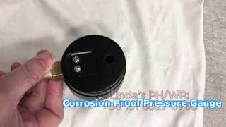 রেডিয়াল প্রেসার গেজ। হেলিকাল বোর্ডন টাইপ খুব উচ্চ চাপের জন্য উপযুক্ত