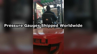 গ্লোবাল ডেলিভারির জন্য প্রেসার গেজ চালান প্রস্তুত