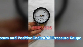 শিল্প ব্যবহারের জন্য নির্ভুলতা 60mm ভ্যাকুয়াম এবং চাপ গেজ
