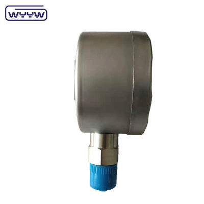 নির্ভুলতা 0.2%Fs নীচের 80mm হাইড্রোলিক ডিজিটাল জল চাপ মাপক
