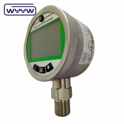 নির্ভুলতা 0.2%Fs নীচের 80mm হাইড্রোলিক ডিজিটাল জল চাপ মাপক