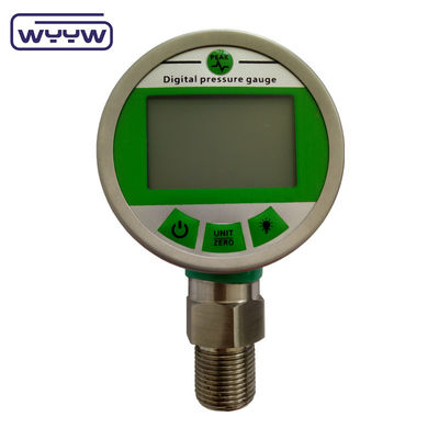 প্যানেল মাউন্টিং ডিজিটাল প্রেসারগেইজ 60mm 4.5V ব্যাটারি পাওয়ার সাপ্লাই সঙ্গে