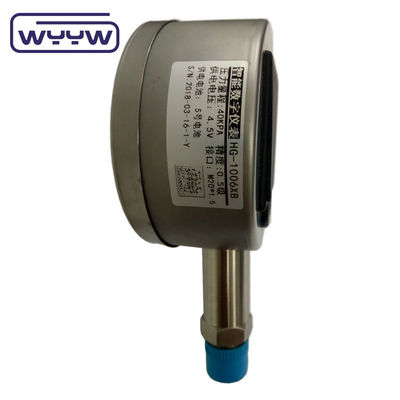 4.5V ব্যাটারি ডিজিটাল প্রেসারমিটার 100mm কেস LCD ডিসপ্লে সহ