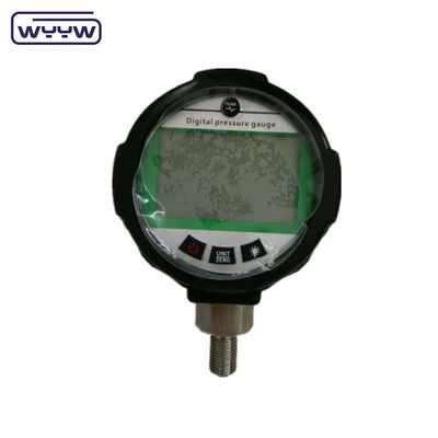 পূর্ণ স্টেইনলেস স্টীল 1000 Psi চাপ মাপক 80mm ব্যাটারি যথার্থতা ডিজিটাল Manometer মাপক