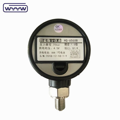 ডিজিটাল প্রেসারমিটার 80mm 4.5v ব্যাটারি চালিত 0-1000 বার স্টেইনলেস স্টীল মাওমিটার