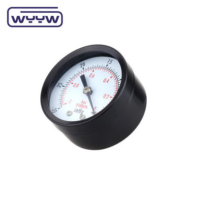 -100-0kpa 40mm গ্যাস চাপ ভ্যাকুয়াম গেইজ OEM ODM কাস্টমাইজড