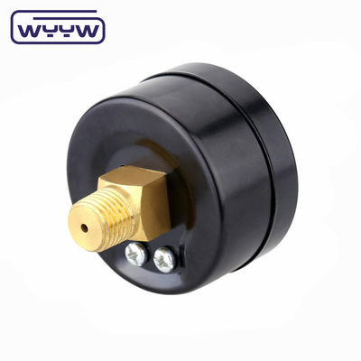 স্টিল নেগেটিভ প্রেসার গেইজ -0.1Mpa ব্যাক মাউন্ট 60mm ডায়াল