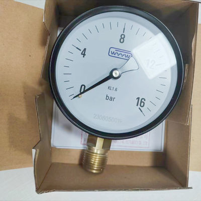 প্রস্তুতকারক পাইকারি 100mm 1/2&quot;bsp নীচে 0-16bar kl1.6 সস্তা চাপ গ্যাজেট