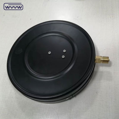 ডায়াল আকার 250mm নীচে M20X1.5 কালো ইস্পাত সাধারণ বায়ু চাপ মাপক কোম্পানী