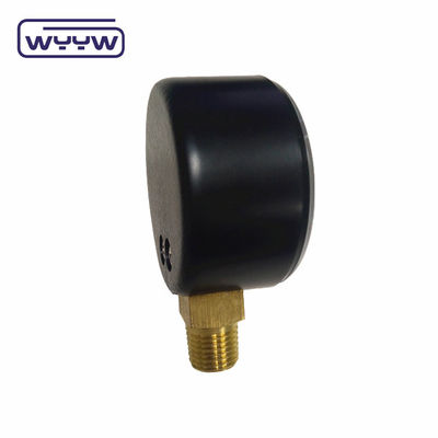 WYYW চাপমাপ দাম নীচের সংযোগ 2&quot; 50mm প্লাস্টিকের কেস বায়ু চাপমাপ lpg গ্যাস মানোমিটার