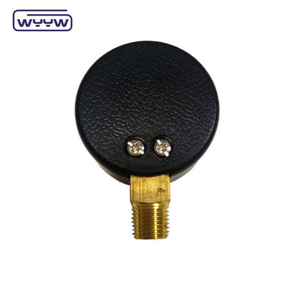 WYYW চাপমাপ দাম নীচের সংযোগ 2&quot; 50mm প্লাস্টিকের কেস বায়ু চাপমাপ lpg গ্যাস মানোমিটার