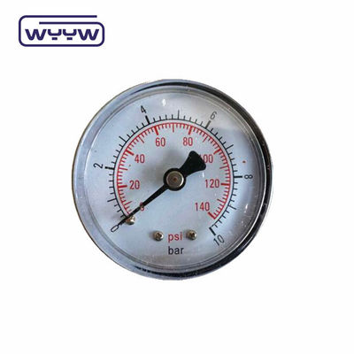 চীন চাপ পরিমাপ কারখানার দাম 1.5 &quot; 40mm 0-3.5bar প্লাস্টিক অক্ষীয় গ্যাস মানোমিটার