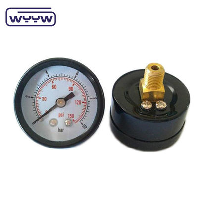 OEM ODM ওবিএম ইকোনমি প্রেসারমিটার 1.5 " 30 পিএসআই প্রেসারমিটার ডাবল স্কেল