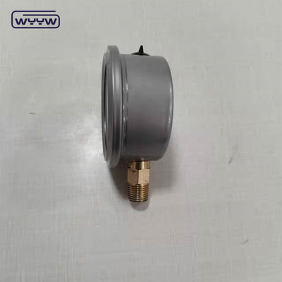 63mm 2.5 &quot;হাইড্রোলিক শক প্রতিরোধী স্টেইনলেস স্টীল তেল ভরাট চাপ মাপক