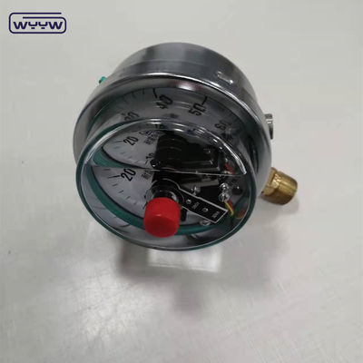 60 এমপিএ সিলিকন ভরাট 380V বৈদ্যুতিক যোগাযোগ চাপ মাপক শক প্রতিরোধী