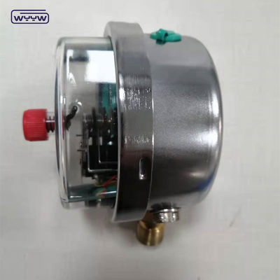 60 এমপিএ সিলিকন ভরাট 380V বৈদ্যুতিক যোগাযোগ চাপ মাপক শক প্রতিরোধী