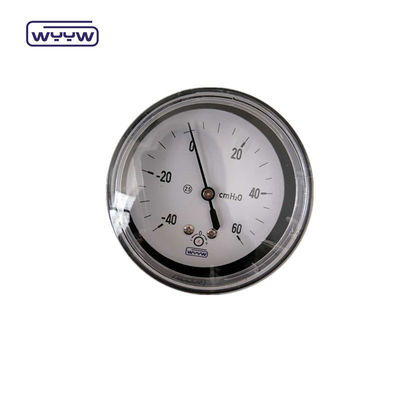 বেল্লোস প্রেসারমিটার 60mm ইঞ্চি 2o কালো ইস্পাত কেস অক্ষীয় এমবার প্রেসারমিটার