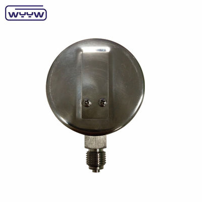 MMWC &amp; Mbar 63mm ক্যাপসুল চাপ গ্যাজেট Manometer স্টেইনলেস স্টীল উপাদান