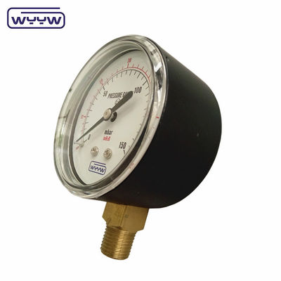 mbar inH2O নিম্ন চাপের বেলুন চাপের গ্যাজেট 2.5&quot;