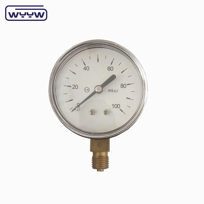 WYYW ডায়াফ্রাগম চাপমাপ 100mm ভারী দায়িত্ব চাপমাপ
