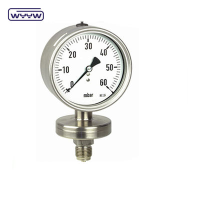 WYYW ডায়াফ্রাগম চাপমাপ 100mm ভারী দায়িত্ব চাপমাপ