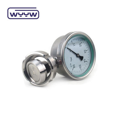সমস্ত স্টেইনলেস স্টীল diaphragm সীল চাপ মানোমিটার