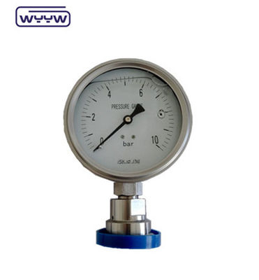 সমস্ত স্টেইনলেস স্টীল diaphragm সীল চাপ মানোমিটার