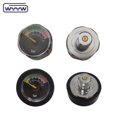 অ্যামাজন গরম বিক্রয় 20mm কালো মিনি ডিজিটাল চাপ মাপক 4000psi 6000psi 1/8NPT মাইক্রো গেজ পেন্টবলের জন্য ম্যানোমিটার পিসিপি এয়ার