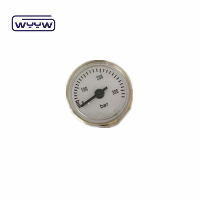 OEM চীন দাম 28mm ব্যাসার্ধ 1/8 &quot;BSPP বোর্ডন টিউব Manometer পিসিপি পেইন্টবল ব্রোঞ্জ চাপ পরিমাপ 315 বার
