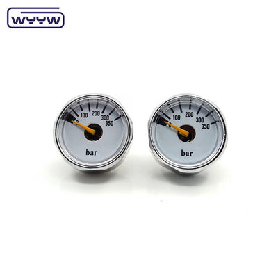 OEM চীন দাম 28mm ব্যাসার্ধ 1/8 &quot;BSPP বোর্ডন টিউব Manometer পিসিপি পেইন্টবল ব্রোঞ্জ চাপ পরিমাপ 315 বার