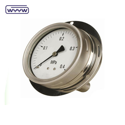 শুকনো স্টেইনলেস স্টীল চাপ মিটার 60 মিমি Manometer চাপ মাপক