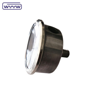 অক্ষীয় সমস্ত স্টেইনলেস স্টীল 63mm তেল চাপ গ্যাজেট