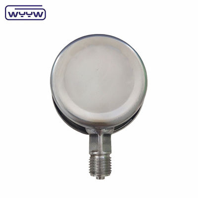 WYYW উচ্চ চাপের গেইজ 60mm সমস্ত স্টেইনলেস স্টীল সিলিকন তেল ভরা চাপের গেইজ