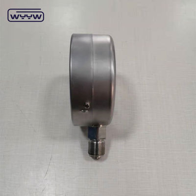 100mm ব্যাসার্ধ SS304 ±1.6% নির্ভুলতার সাথে শুকনো চাপ পরিমাপকারী ক্লাস বিকল্প
