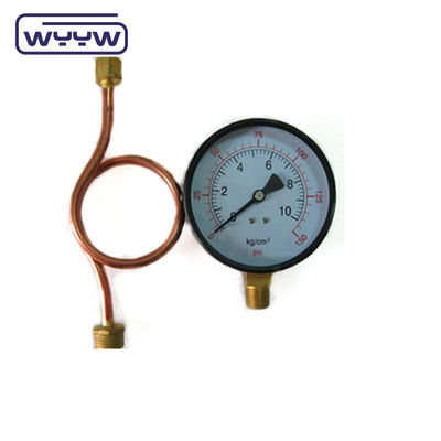 কাস্টমাইজড চাপ পরিসীমা উচ্চ তাপমাত্রা Manometer জন্য 0-200 °C তাপমাত্রা পরিমাপ নিয়ন্ত্রণ