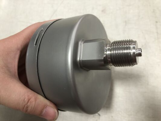 4 ইঞ্চি 100 মিমি স্টেইনলেস স্টীল চাপ মাপক কম্পন প্রতিরোধী জারা প্রতিরোধী কোন তেল ভরাট Manometer