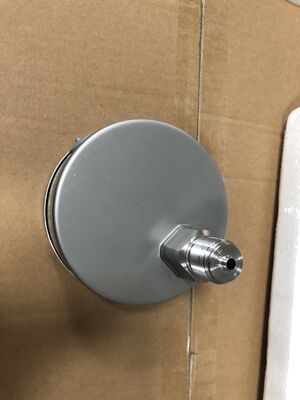 4 ইঞ্চি 100 মিমি স্টেইনলেস স্টীল চাপ মাপক কম্পন প্রতিরোধী জারা প্রতিরোধী কোন তেল ভরাট Manometer