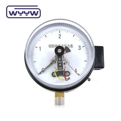 4 ইঞ্চি 100mm 0-1.6MPa বৈদ্যুতিক যোগাযোগ চাপ মাপক