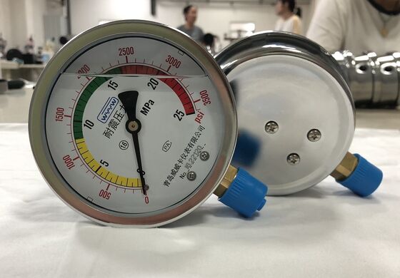 স্টেইনলেস স্টীল চাপ গ্যাজেট Manometer কাস্টমাইজড সমর্থন OBM এবং তরল সামঞ্জস্যতা বায়ু শিল্প জন্য ডিজাইন বৈশিষ্ট্যযুক্ত