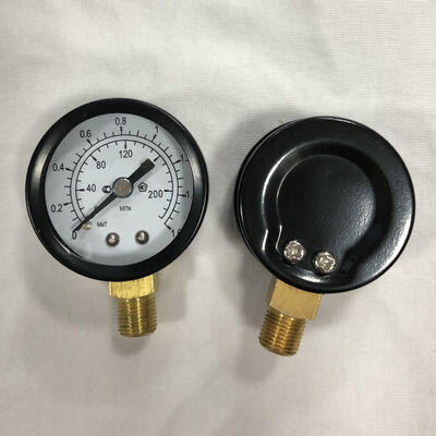 Minus 40 Degrees Fahrenheit To 140 Degrees Fahrenheit Bourdon Tube Pressure Gauge Phosphor Bronze Tube Material Offering Performance